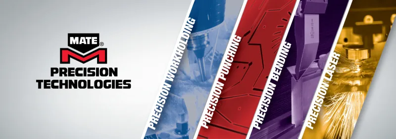 Scule Mate Precision Technologies pentru ștanțare — workholding, press brake și punch press