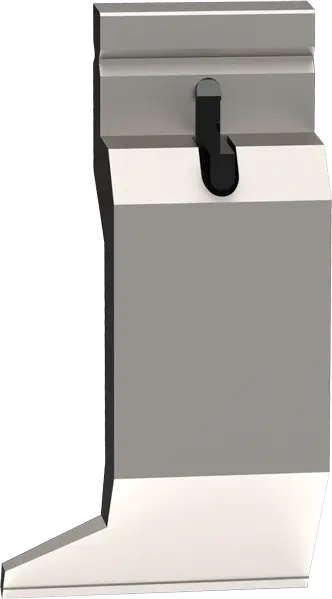 UKB Trumpf system punch with Simple Clamp, 100 mm, left horn extension